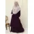 Amna Blouse - Eggplant